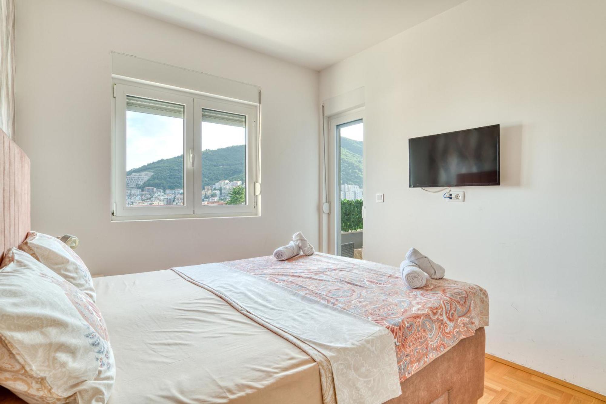 Azure Apartments Budva Eksteriør bilde
